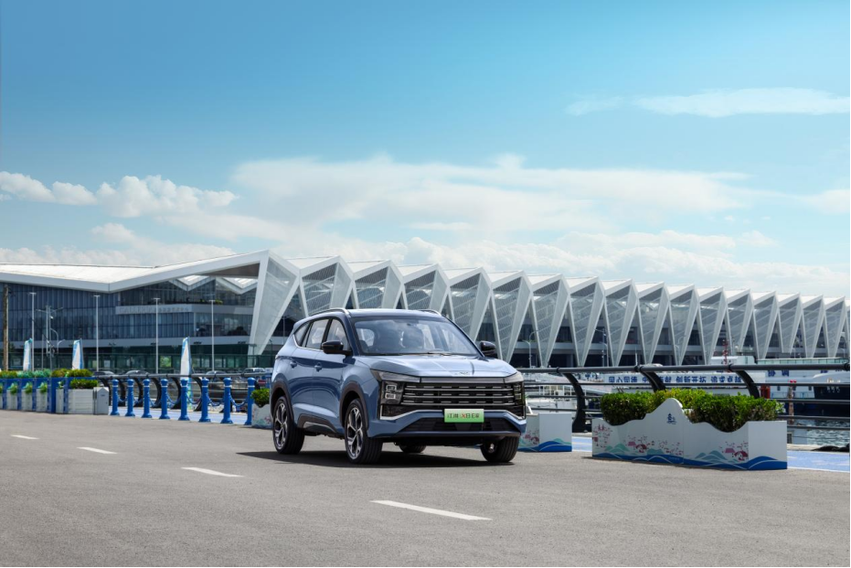 9.98-14.98万元  大七座电混SUV  AG尊龙X8 E家正式上市729.png